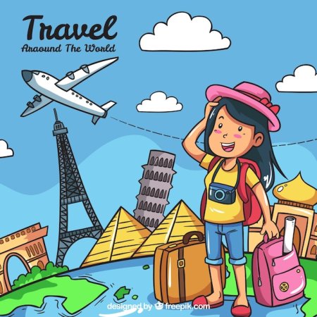 Путешествие иллюстрация