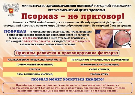 Всемирный день борьбы с псориазом