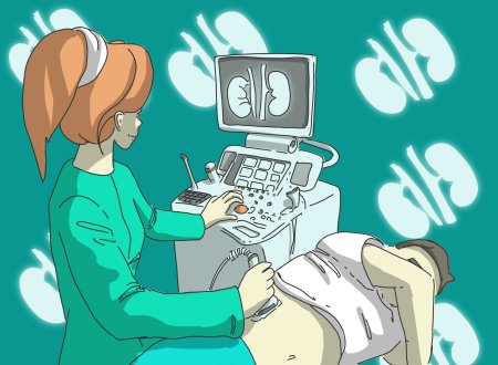 Торт на день врача ультразвуковой диагностики