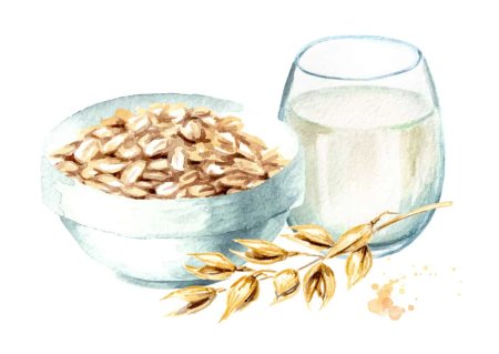 Каша акварель