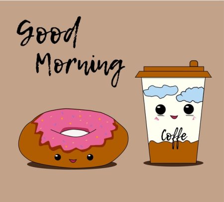 Открытка с днём купи пончик