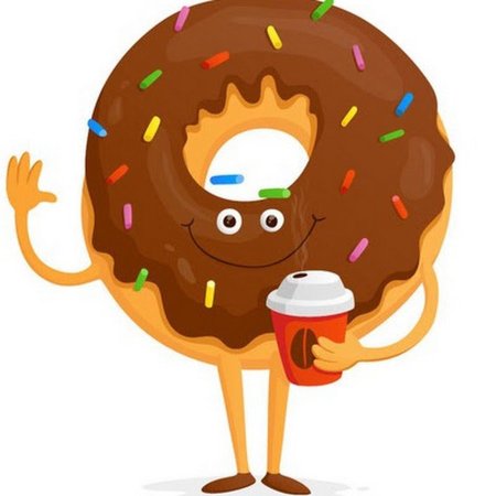 Веселый пончик