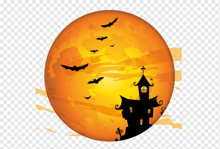 Хэллоуин на белом фоне