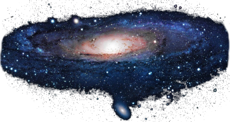 Космос на прозрачном фоне