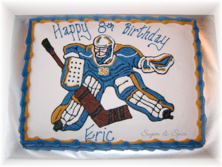 С днём рождения хоккеиста вратаря