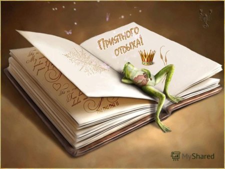 Книга раскрывается анимация