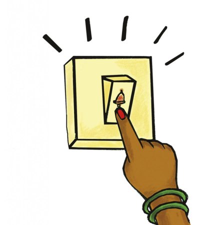 Дверной звонок рисунок