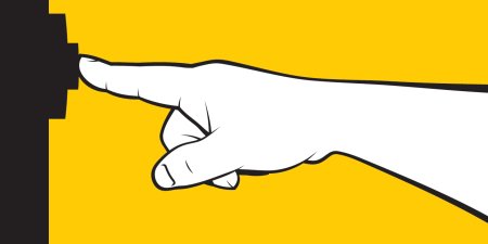 Табличка позвоните в звонок