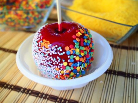 Мастер класс яблоко в карамели