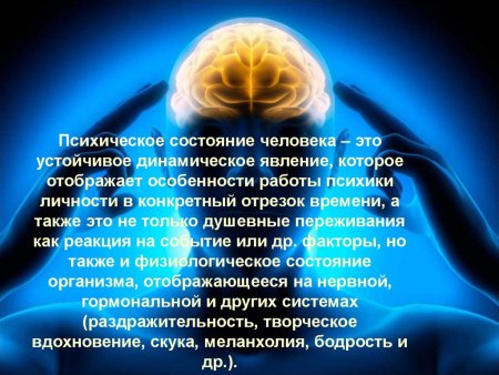 Психическая энергия человека