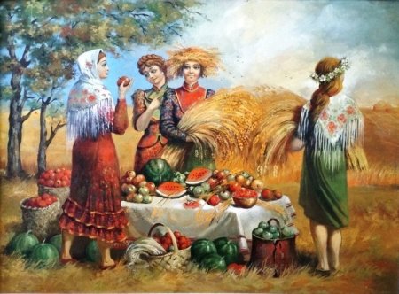 Праздник урожая Осенины в России