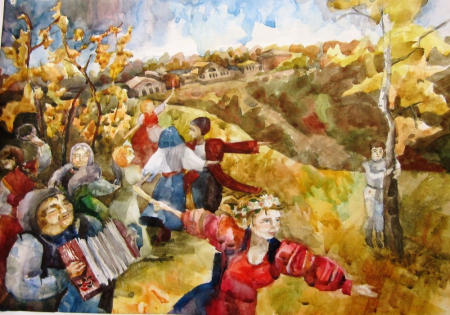 Осеннее равноденствие гулянья фольклор