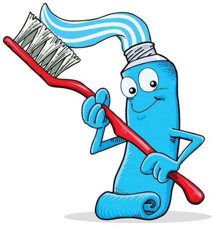 Тюбик зубной пасты