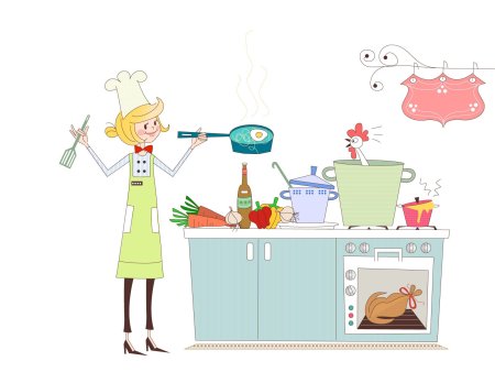 Кухня рисунок