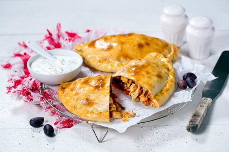 Кальцоне с рикоттой