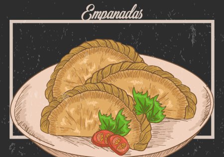 Empanada рисунок
