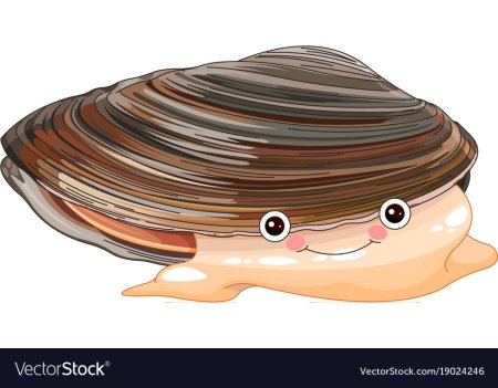 Устрица мультяшная