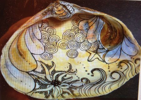 Расписные ракушки