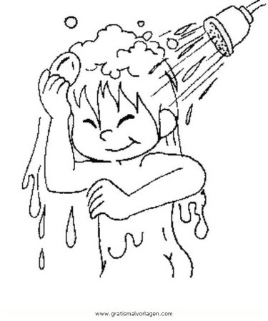 Раскраска гигиена