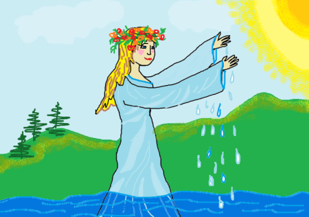 День Ивана Купала рисунки детей