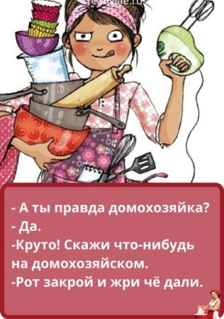 Шутки про домохозяек