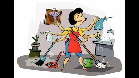 Стирка уборка готовка