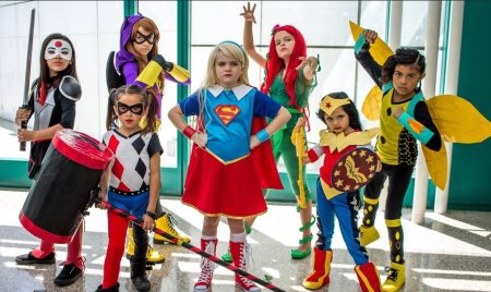Вечеринка в стиле супергероев для детей девочек