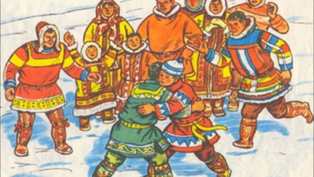 Подвижные игры народов Сибири для дошкольников