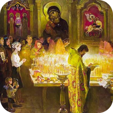 Картина Дмитриевская родительская