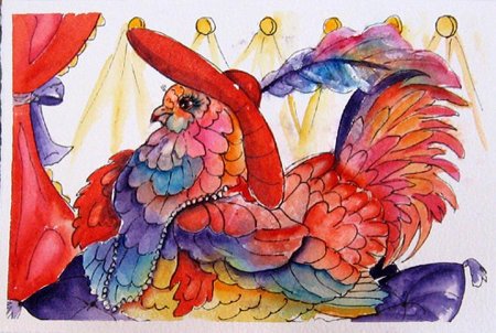 Леди курица