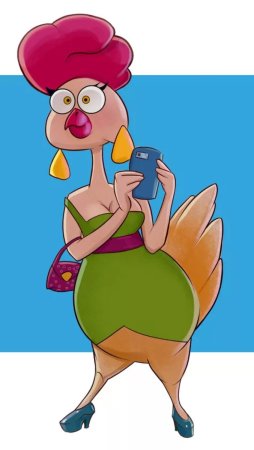 Гламурная курица