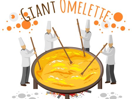 Giant Omelette Celebration