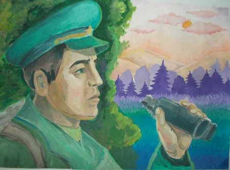 Рисунок на 23 февраля