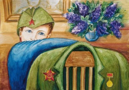 Рисунок на тему день Победы