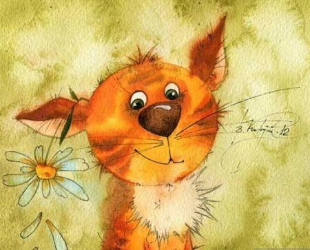 Солнечные коты Виктории Кирдий