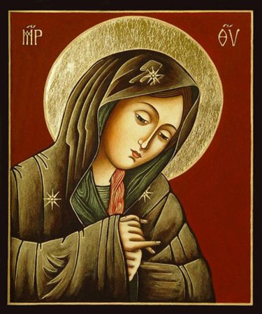 Скорбящая Богоматерь Мария