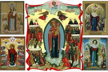 Тропарь всех скорбящих радость икона Божией