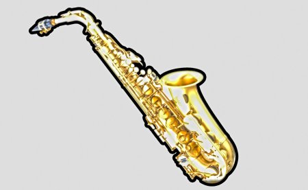 Саксофон арт