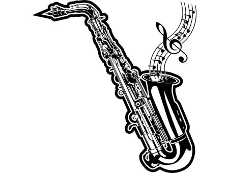 Саксофон логотип