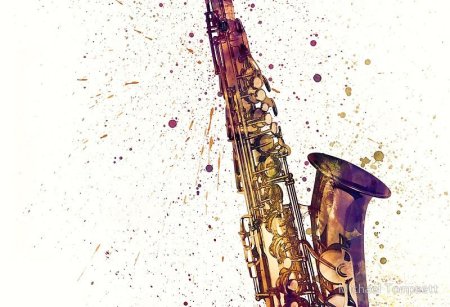 Саксофон арт