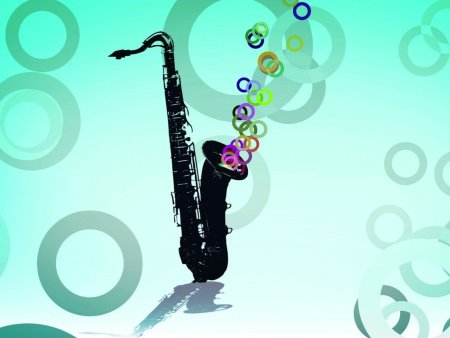 Саксофон обои