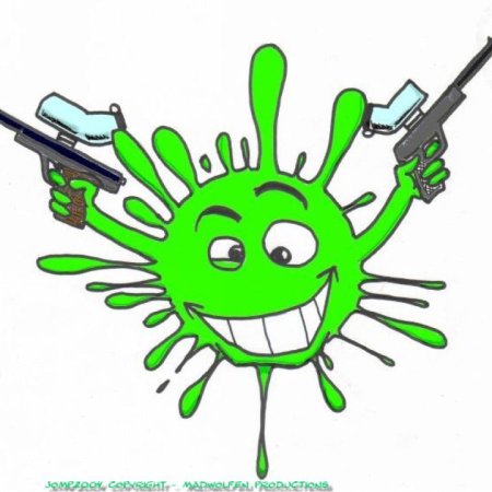 Пейнтбол карикатура