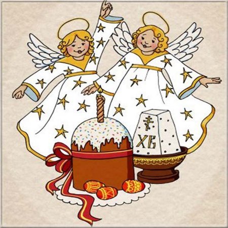 Рисунок на Пасху