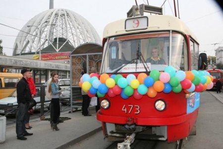 Экскурсионный трамвай в Екатеринбурге