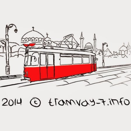 Евпаторийский трамвай нарисованный