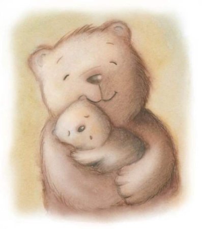 Мишка с мамой