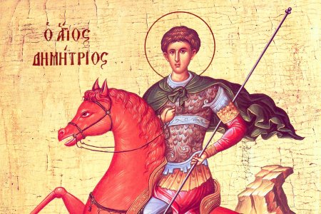 Святой великомученик Дмитрий Солунский