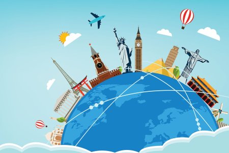 Туризм иллюстрация