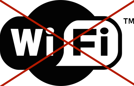 Значок отключи Wi-Fi