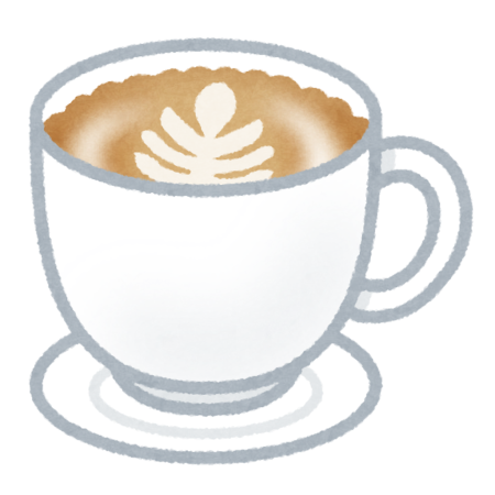 Чашка капучино рисунок